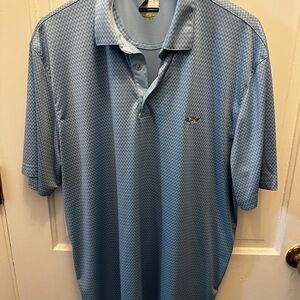 Greg Norman Collection Light Blue Polo Shirt
